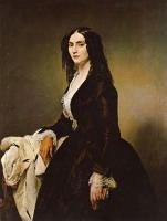 Francesco Hayez - Portrait of Matilde Juva-Branca